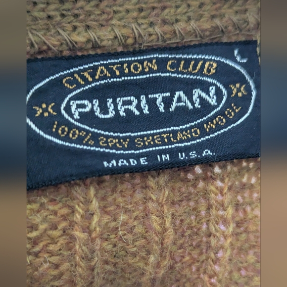Vintage Wool Cardigan Sweater by Puritan - Picture 2 of 12